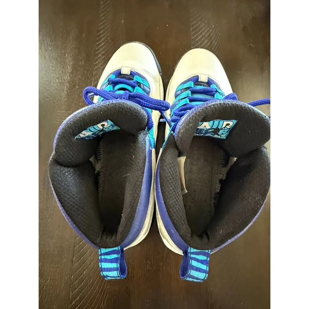 Air Jordan 10 Retro Charlotte Hornets City Pack 2016 Men’s Size 10